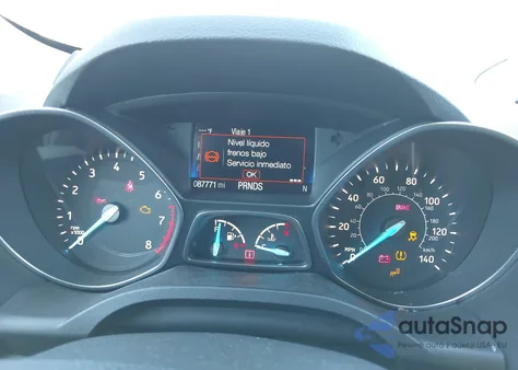 2017 Ford Escape Se из США, поврежденный, VIN 1FMCU0G97HUF02249